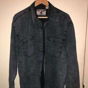 Denim Button Down Shirt